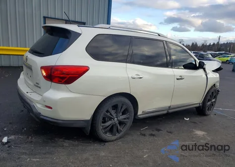 2017 Nissan Pathfinder S z USA, uszkodzony, nr VIN 5N1DR2MM3HC633355